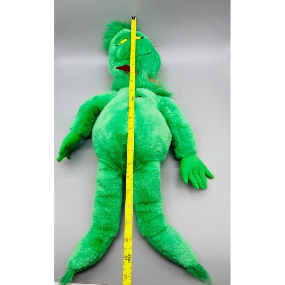 Dr Seuss The Grinch Plush 1997 Macys Exclusive 24 inch Stuffed Christmas Vintage